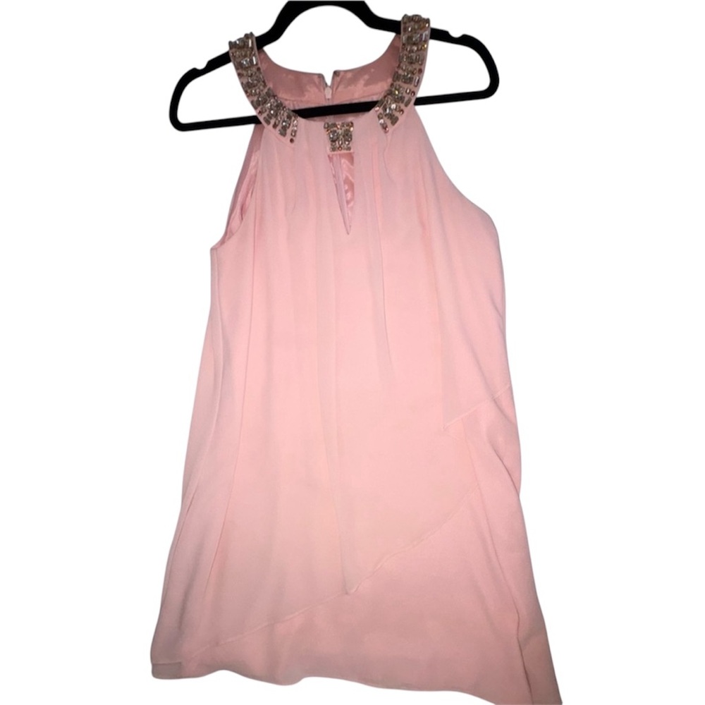 Vince Camuto Pink Embellished Dress